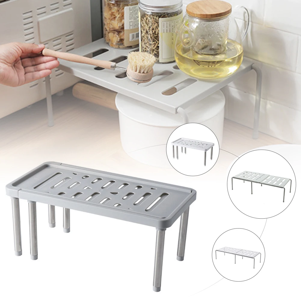 Kitchen Cabinet Stainless Steel Storage Shelf Retractable Stackable Organizer Spice Rack Fit For Kitchen Bathroom Cabinet Holder
Kitchen Cabinet Stainless Steel Storage Shelf Retractable Stackable Organizer Spice Rack Fit For Kitchen Bathroom Cabinet Holder