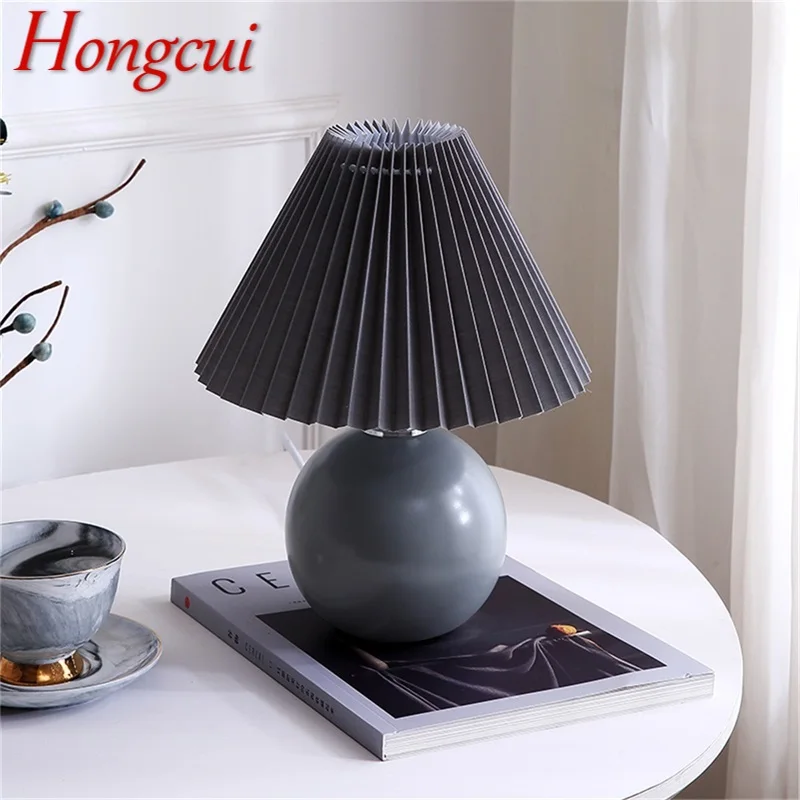 Hongcui Black Table Lamps Creative Ceramic LED Simple Desk Light for Home Decoration
Hongcui Black Table Lamps Creative Ceramic LED Simple Desk Light for Home Decoration