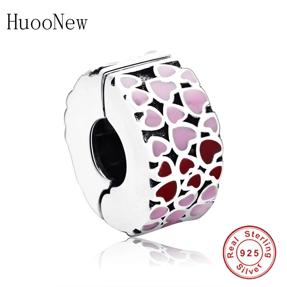 Fit Original Brand Charm Bracelet 925 Silver Pink Red Color Enamel Heart Clip Stopper Lock Beads Jewelry Making Berloque 2019
Fit Original Brand Charm Bracelet 925 Silver Pink Red Color Enamel Heart Clip Stopper Lock Beads Jewelry Making Berloque 2019