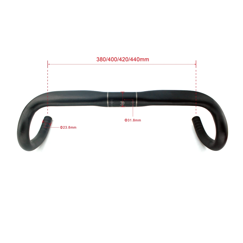 JOOD road bike handlebar 380/400/420/440mm aluminum alloy road bicycle handlebar 31.8mm alloy bike handlebar
JOOD road bike handlebar 380/400/420/440mm aluminum alloy road bicycle handlebar 31.8mm alloy bike handlebar