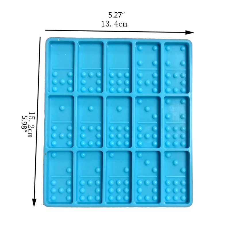5Pcs/Set Crystal Epoxy DIY Craft Resin Game Mold Dominoes Casting Silicone Mould W0YA
5Pcs/Set Crystal Epoxy DIY Craft Resin Game Mold Dominoes Casting Silicone Mould W0YA