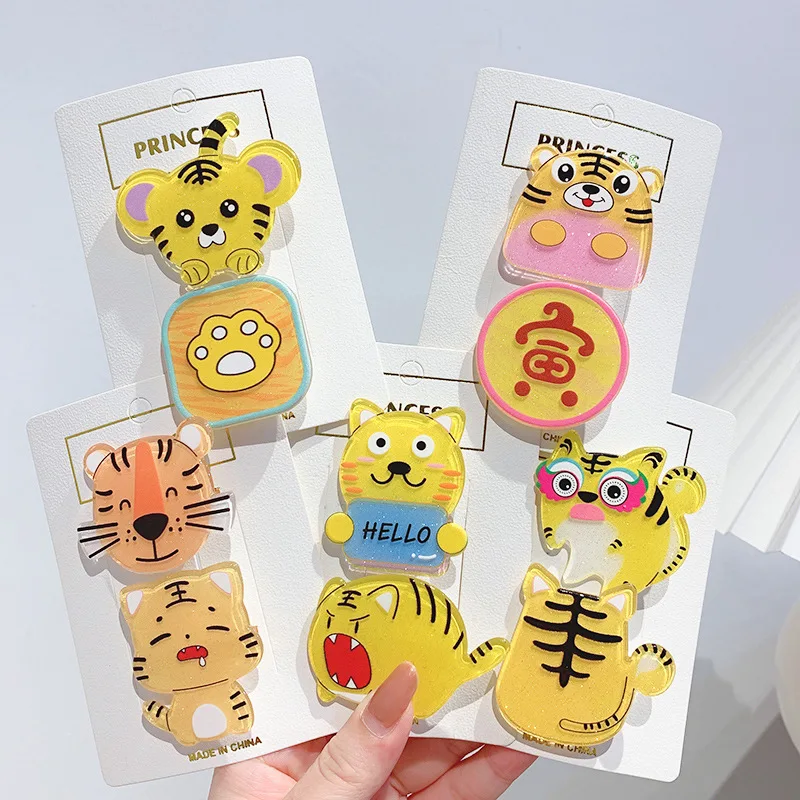 2022 New Year Hair Accessories Tiger Hairpin Cartoon Cute Girl Clip Tiger Hairpin SpongeBob Child Headdress
2022 New Year Hair Accessories Tiger Hairpin Cartoon Cute Girl Clip Tiger Hairpin SpongeBob Child Headdress
