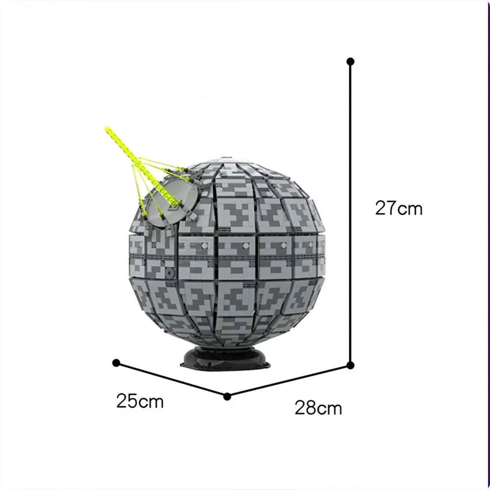 Star Series Wars DIY Building Blocks Deathed Star UCS Model Series Toy 56558 Bricks Kids Educational Toys Children Birthday Gift 
Star Series Wars DIY Building Blocks Deathed Star UCS Model Series Toy 56558 Bricks Kids Educational Toys Children Birthday Gift
