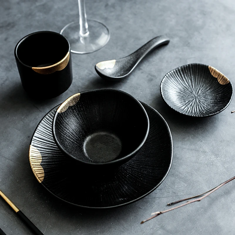 Creative Moyu Tableware Set Dishes Household Ceramic Dishes Dishes Dishes Sauce Dishes Rice Bowls
Creative Moyu Tableware Set Dishes Household Ceramic Dishes Dishes Dishes Sauce Dishes Rice Bowls