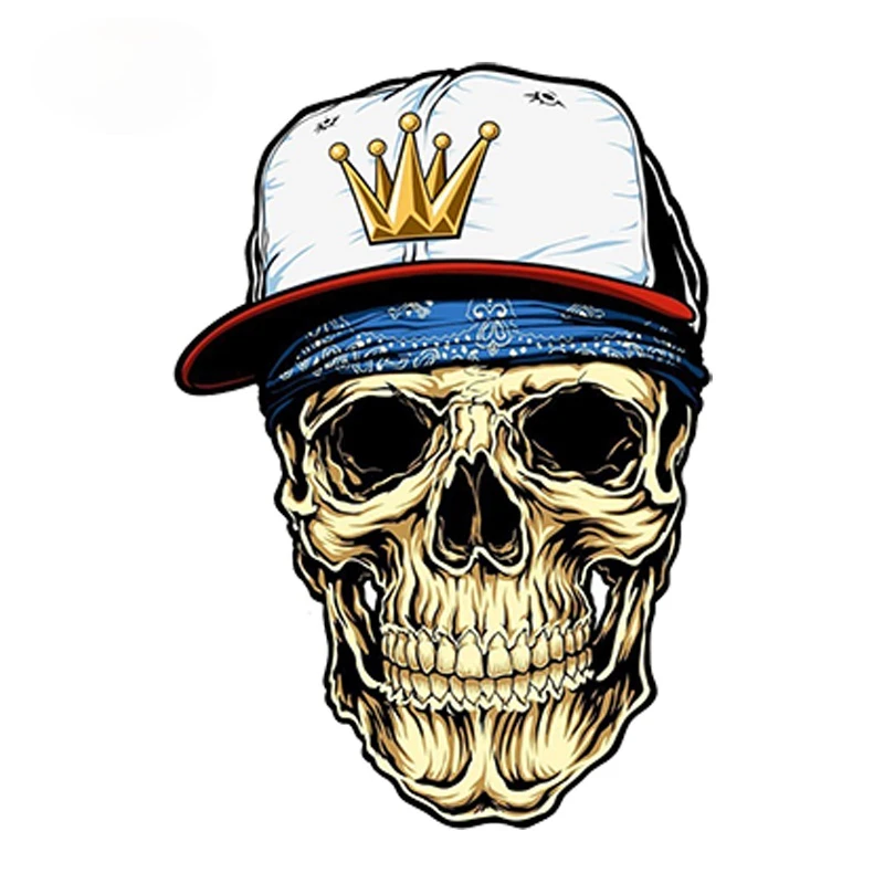 Car Styling Car Sticker Skull Snap Back Vinyl Sticker Laptop Travel Luggage Waterproof Accessories 13 x 8cm 
Car Styling Car Sticker Skull Snap Back Vinyl Sticker Laptop Travel Luggage Waterproof Accessories 13 x 8cm