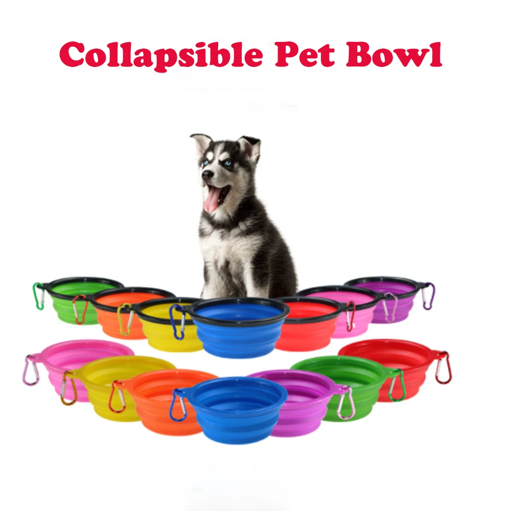 Portable Dog Bowl Collapsible Silicone Cat and Dog Food Container Pet Drinking Bowl Feeding Bowl Outdoor Travel Pet Supplies
Portable Dog Bowl Collapsible Silicone Cat and Dog Food Container Pet Drinking Bowl Feeding Bowl Outdoor Travel Pet Supplies