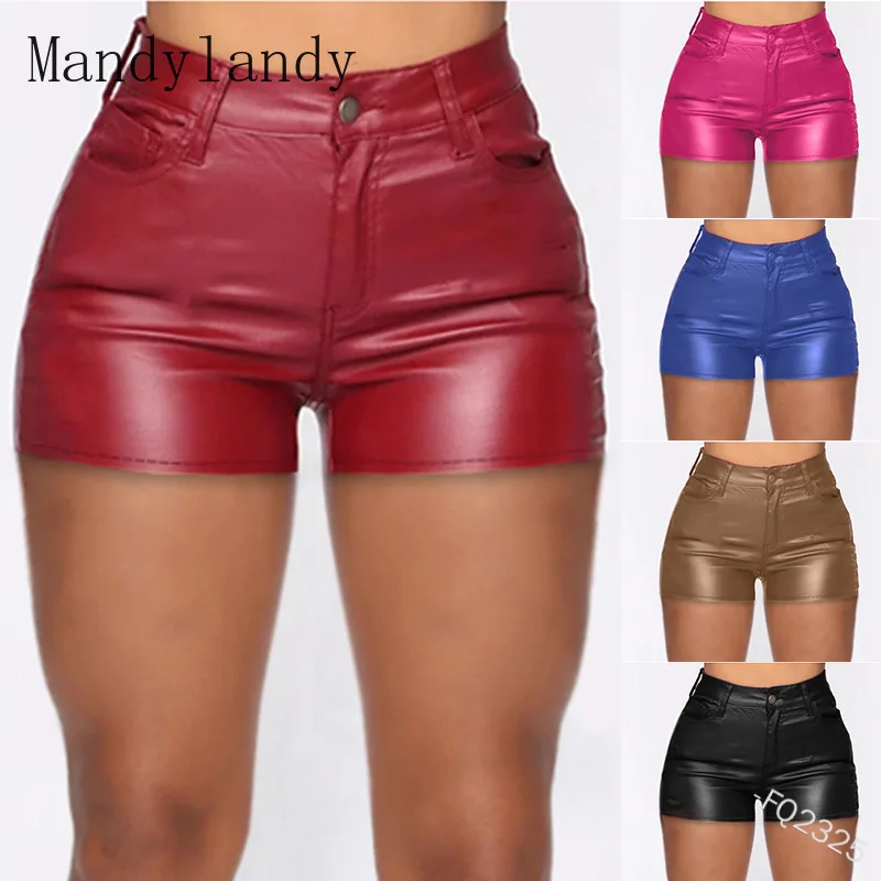 Mandylandy New Fashion Charming Women's Sexy PU Leather Shorts Casual High Waist Skinny Shorts Nightclub Shorts
Mandylandy New Fashion Charming Women's Sexy PU Leather Shorts Casual High Waist Skinny Shorts Nightclub Shorts