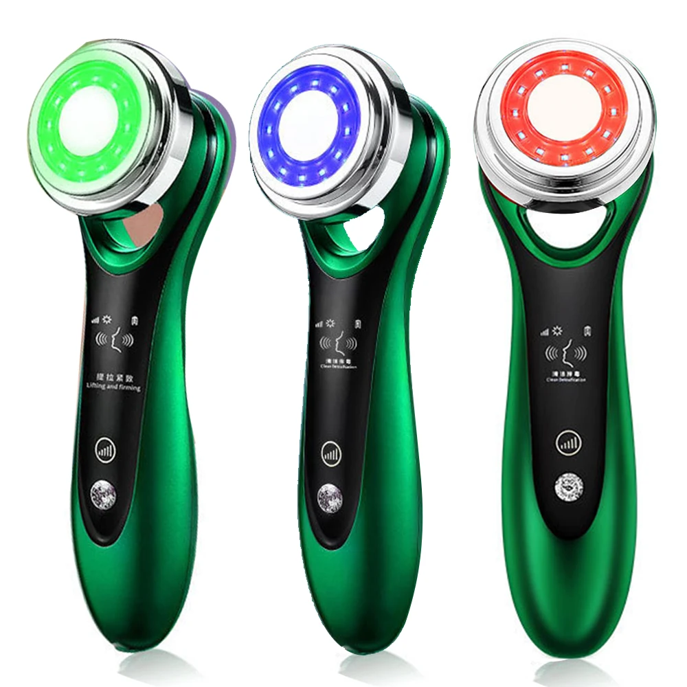 EMS Beauty Instrument Heat Red and Blue Light Therapy Facial Lifting and Firming Heating Wrinkle Removal Facial Neck Massager
EMS Beauty Instrument Heat Red and Blue Light Therapy Facial Lifting and Firming Heating Wrinkle Removal Facial Neck Massager