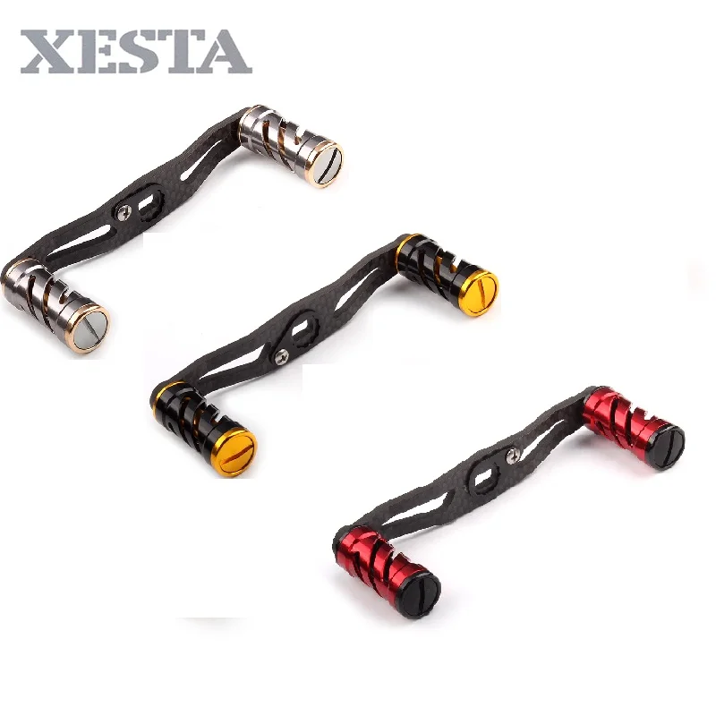 XESTA рыболовная компактная Катушка 8*5 мм подходит для daiwa катушки двойная ручка из