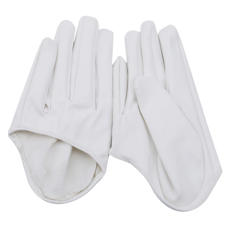 Women Fashion Gloves Casual Solid Color Glove High Quality Half Palm Faux Leather Pu Short Full Finger Gloves For Ladies
Women Fashion Gloves Casual Solid Color Glove High Quality Half Palm Faux Leather Pu Short Full Finger Gloves For Ladies