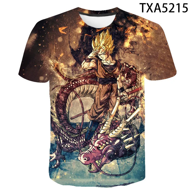 Cartoon Anime 3D Print T-shirt DBZ Short Sleeve Boy Girl Kids Fashion Men Women Children Casual Short Sleeve Cool Tops Tee 
Cartoon Anime 3D Print T-shirt DBZ Short Sleeve Boy Girl Kids Fashion Men Women Children Casual Short Sleeve Cool Tops Tee