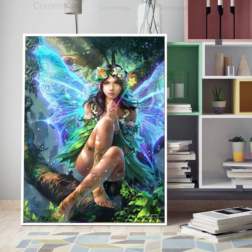 Cartoon Elf Diamond Painting 5D Diy Portrait 3D Diamond Cross Stitch Full Round Drill Rhinestones Diamant Embroidery Home Decor
Cartoon Elf Diamond Painting 5D Diy Portrait 3D Diamond Cross Stitch Full Round Drill Rhinestones Diamant Embroidery Home Decor