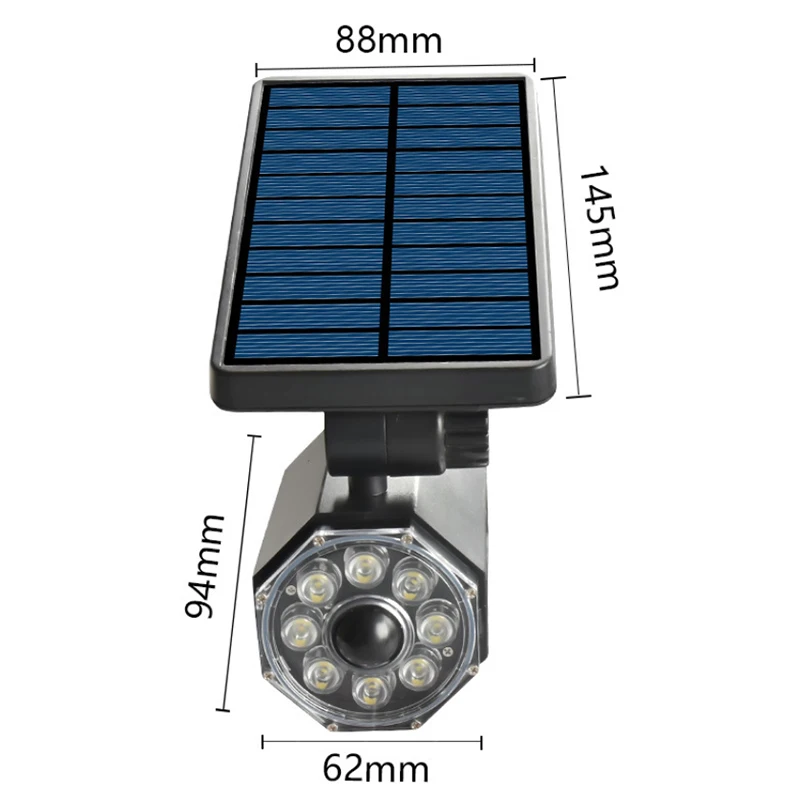 1pcs new Simulation Monitoring Fake Camera Solar Human Body Induction Lamp Wall Lamp Garden Decoration Garden Lamp Dropshipping
1pcs new Simulation Monitoring Fake Camera Solar Human Body Induction Lamp Wall Lamp Garden Decoration Garden Lamp Dropshipping