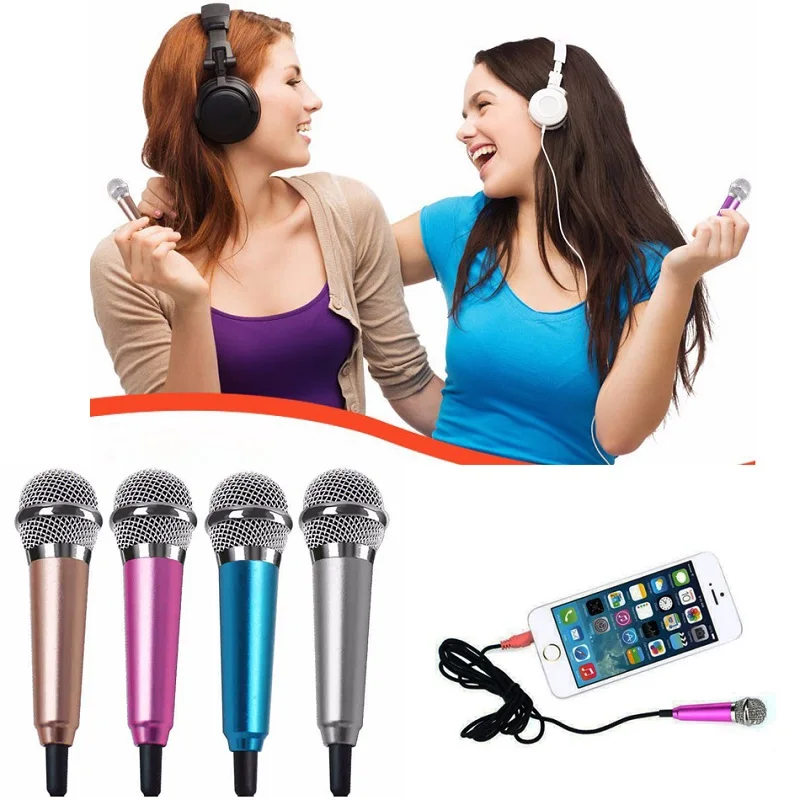 Portable 3.5mm Stereo Studio Mic KTV Car Mini Microphone For Cell Phone Laptop PC Desktop Phone Desktop Accessories
Portable 3.5mm Stereo Studio Mic KTV Car Mini Microphone For Cell Phone Laptop PC Desktop Phone Desktop Accessories