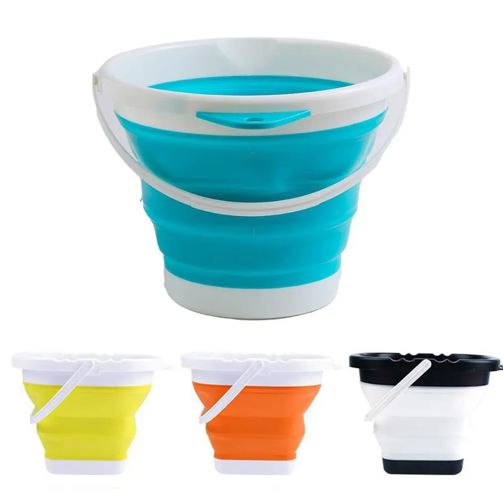 5L Collapsible Bucket Portable Folding Bucket Silicone Car Washing Bucket Children Outdoor Fishing Camp Room Bucket
5L Collapsible Bucket Portable Folding Bucket Silicone Car Washing Bucket Children Outdoor Fishing Camp Room Bucket