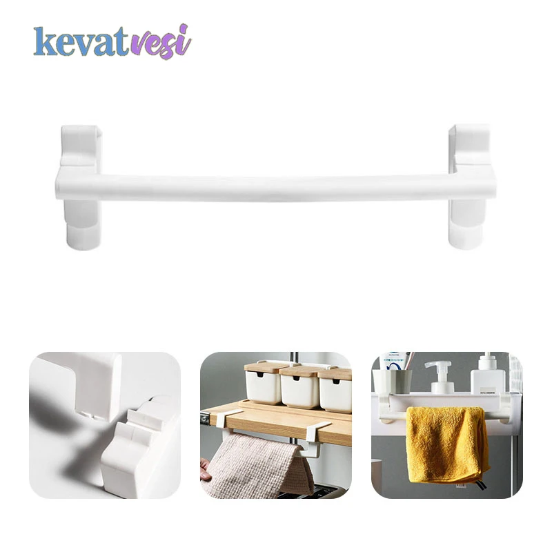 Towel Hanger Kitchen Cabinet Hanger Plastic Towels Rag Holder Kitchen Bathroom Organizer Removable Towel Rack Bar
Towel Hanger Kitchen Cabinet Hanger Plastic Towels Rag Holder Kitchen Bathroom Organizer Removable Towel Rack Bar