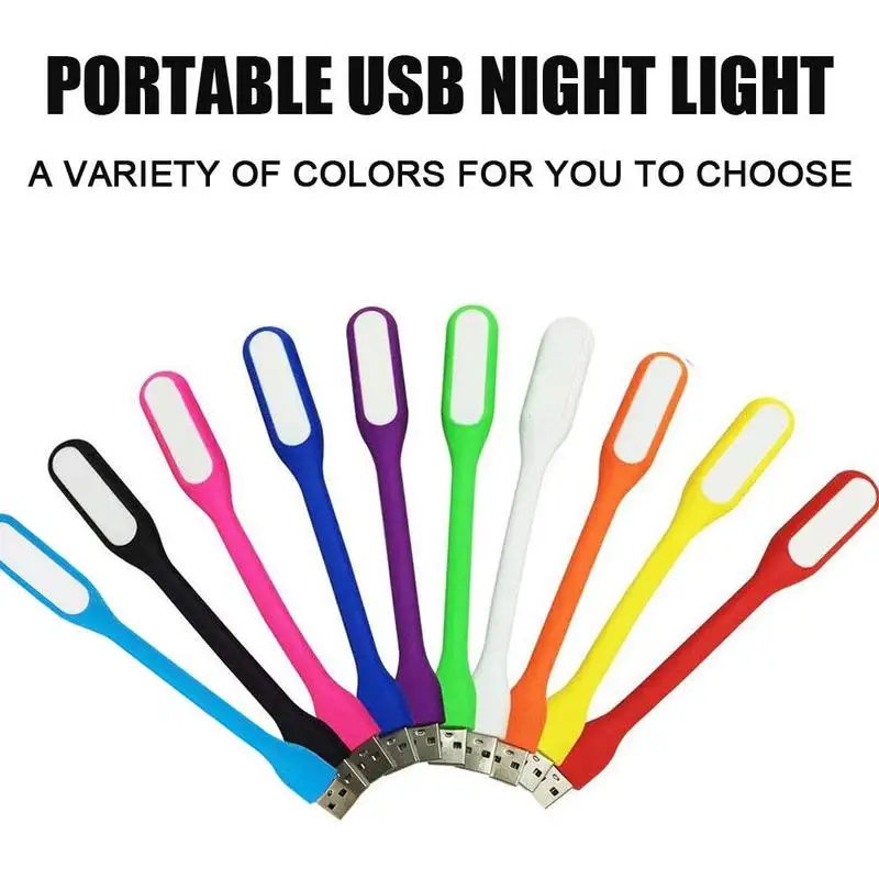 Portable USB Night Light Flexible LED Lamp 360° Rotation Bendable Bright Notebook Reading USB Light for Laptop Computer
Portable USB Night Light Flexible LED Lamp 360° Rotation Bendable Bright Notebook Reading USB Light for Laptop Computer