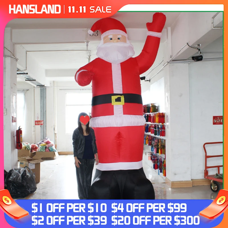 2021 LED Electric Inflatable Santa Claus Outdoor Garden New Year Christmas Decoration Gift For Parties Children Toy Scene Decor
2021 LED Electric Inflatable Santa Claus Outdoor Garden New Year Christmas Decoration Gift For Parties Children Toy Scene Decor