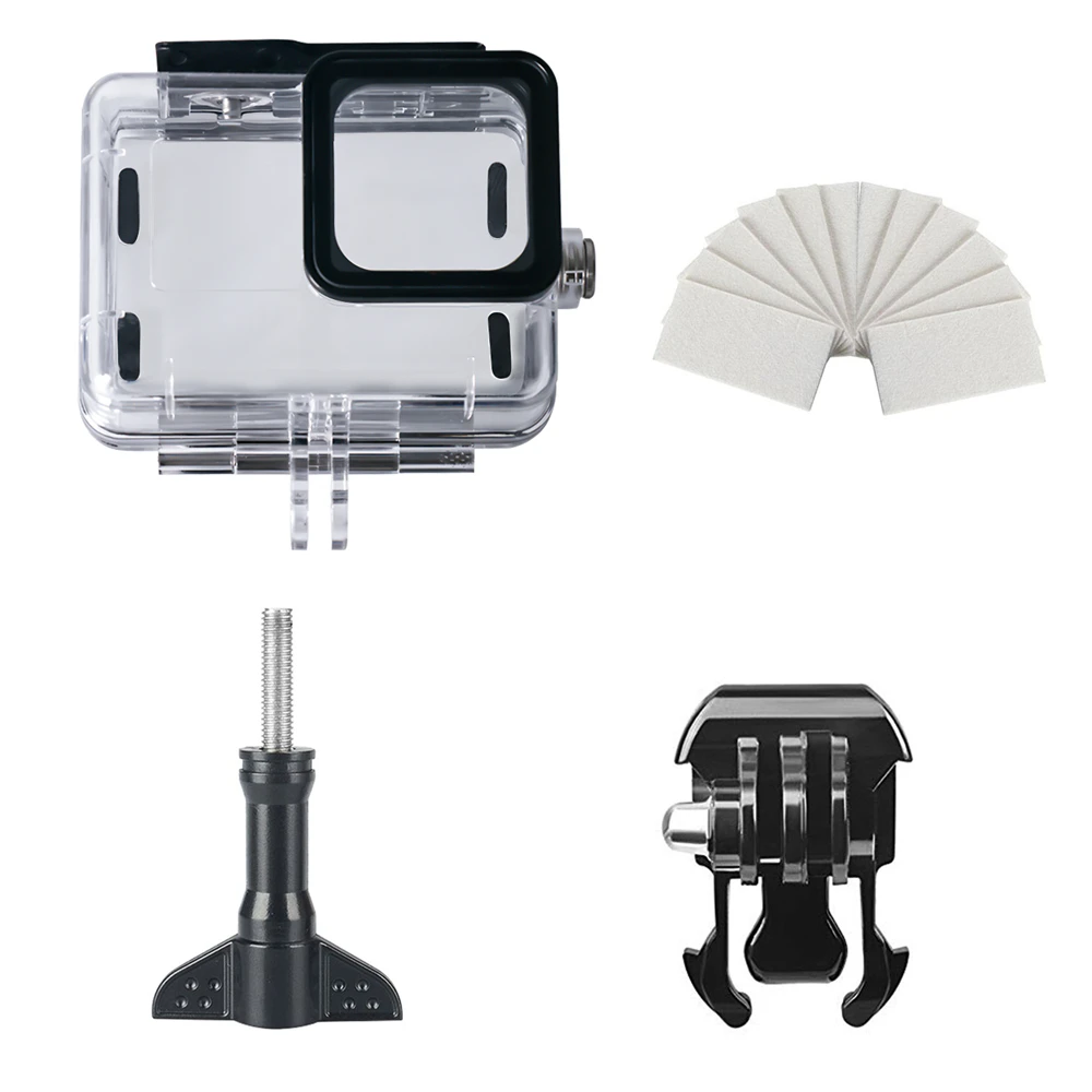 For GoPro Hero 9 196.9-foot waterproof case for underwater diving shell with bracket accessory for Go Pro Hero9 action camera
For GoPro Hero 9 196.9-foot waterproof case for underwater diving shell with bracket accessory for Go Pro Hero9 action camera