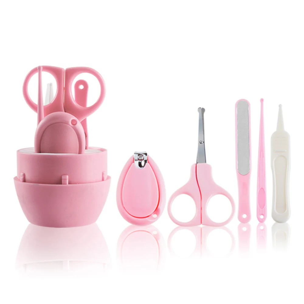 5PCS Kids Newborn Childish Baby Care Nail Trimmer Cutter Infant Nail Clipper Scissors Ear Pick Nail File Tweezers
5PCS Kids Newborn Childish Baby Care Nail Trimmer Cutter Infant Nail Clipper Scissors Ear Pick Nail File Tweezers