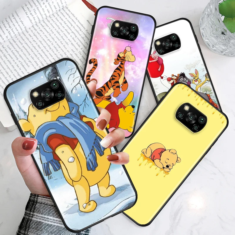 Disney Cartoon Pooh Bear For Xiaomi Mi Play Mix 3 A2 A1 6X 5X Civi Poco F3 GT M3 M2 X2 F2 X3 NFC Pro C3 F1 Black Phone Case
Disney Cartoon Pooh Bear For Xiaomi Mi Play Mix 3 A2 A1 6X 5X Civi Poco F3 GT M3 M2 X2 F2 X3 NFC Pro C3 F1 Black Phone Case