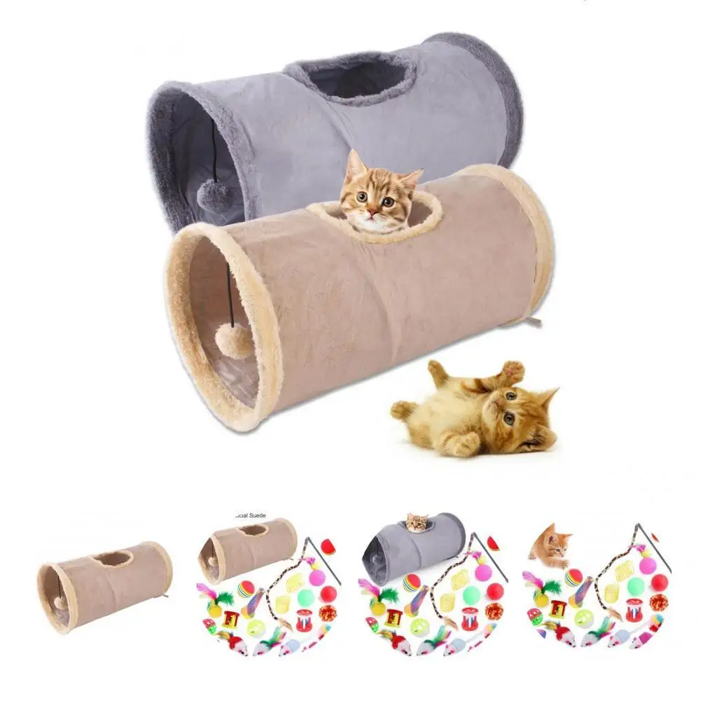 Harmless 22Pcs/Set Enjoyable Pet Kitten Tunnel Teaser Feather Ball Toys Collapsible Cats Tube Toys Classic Cat Supplies
Harmless 22Pcs/Set Enjoyable Pet Kitten Tunnel Teaser Feather Ball Toys Collapsible Cats Tube Toys Classic Cat Supplies
