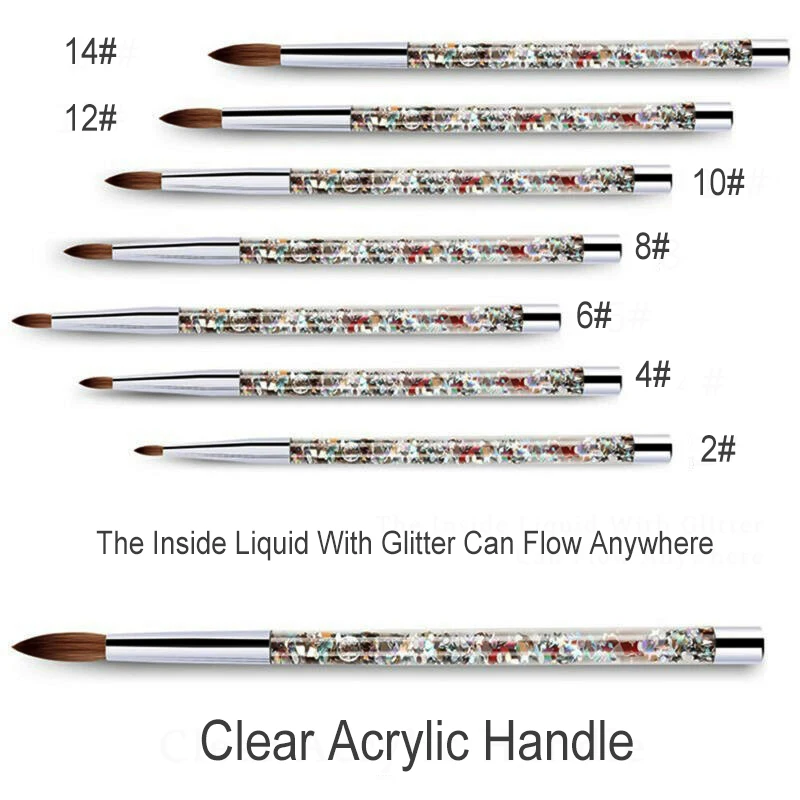1 PCS Nail Art Brush Liquid Powder Glitter Painting Brush Acrylic UV Gel Carving Drawing Pen Manicure Tool
1 PCS Nail Art Brush Liquid Powder Glitter Painting Brush Acrylic UV Gel Carving Drawing Pen Manicure Tool