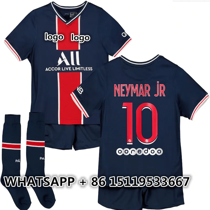 

new kids kit 20 21 Jersey shirt MBAPPE NEYMAR Top Quality CAVANI VERRATTI KIMPEMBE DANI ALVES DI MARIA ICARDI KEAN 2021 shirt
