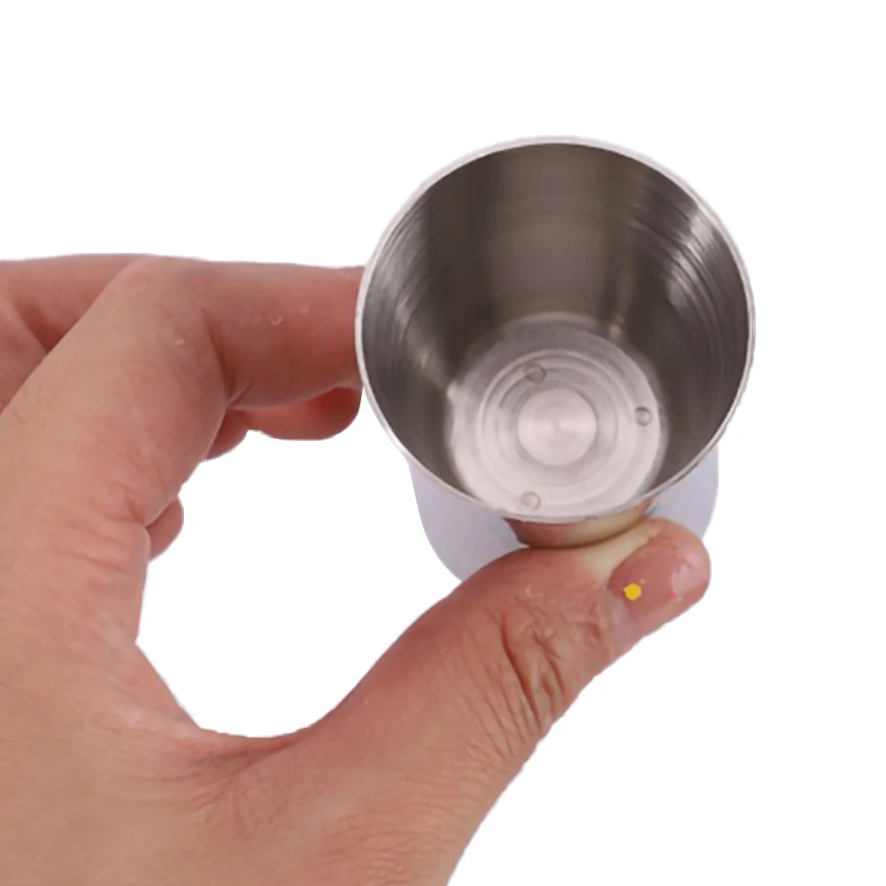 15/30ml Stainless Steel Cocktail Shaker Measure Cup Dual Shot Drink Spirit Measure Jigger Kitchen Gadgets Bar Tools
15/30ml Stainless Steel Cocktail Shaker Measure Cup Dual Shot Drink Spirit Measure Jigger Kitchen Gadgets Bar Tools