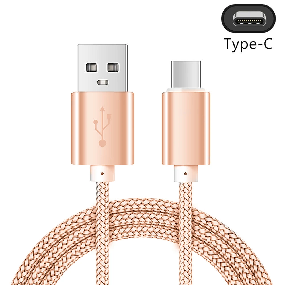 Кабель USB Type C 2m 3m для быстрой зарядки зарядное устройство провод Samsung Galaxy Note 8 9 A5 A7