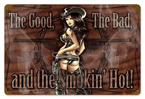 Retro Vintage The Good The Bad Pin Up Girl Home Bar Pub Kitchen Restaurant Wall Deocr Plaque Signs
Retro Vintage The Good The Bad Pin Up Girl Home Bar Pub Kitchen Restaurant Wall Deocr Plaque Signs