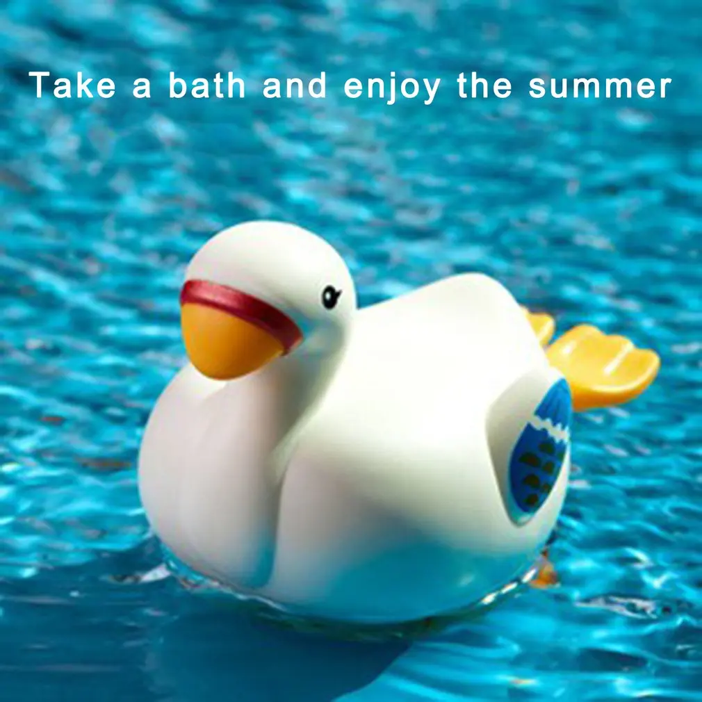 Bath Toys Water Clockwork Cute Cartoon Animal White Goose Infant Swim Wind-up Kids Beach Water Bath Toy
Bath Toys Water Clockwork Cute Cartoon Animal White Goose Infant Swim Wind-up Kids Beach Water Bath Toy