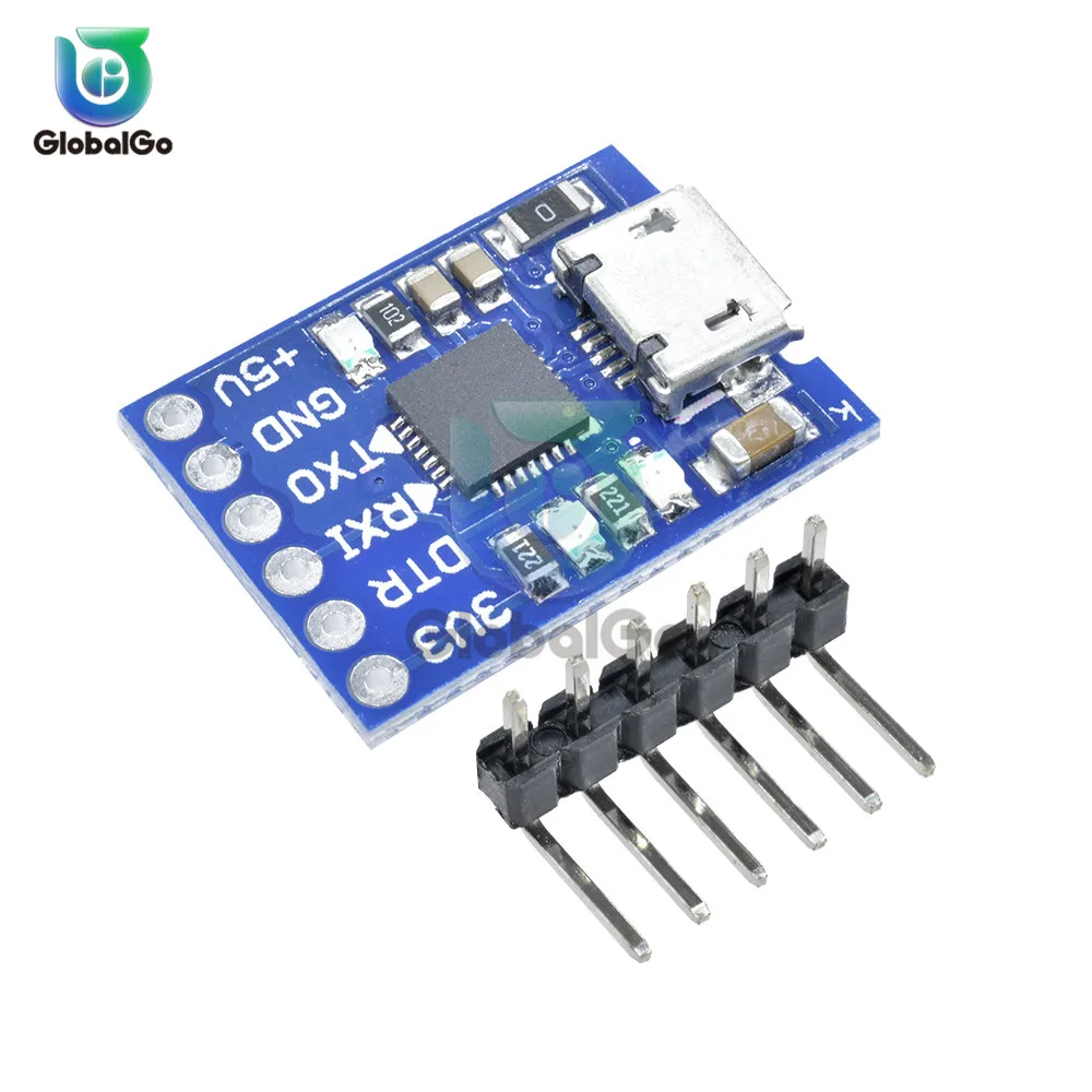 Модуль CP2102 MICRO USB в UART TTL последовательный преобразователь на 6 контактов замена