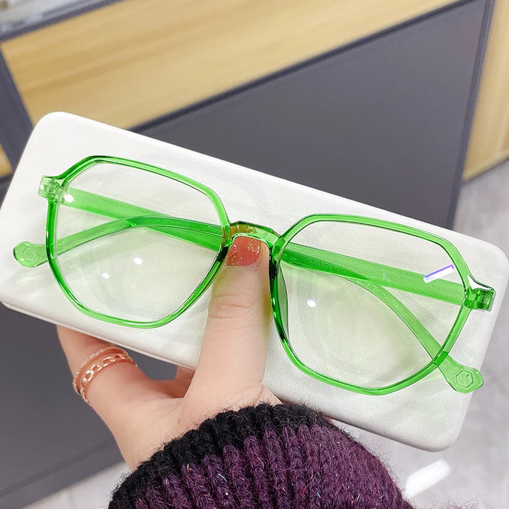 Retro Polygon Eyeglasses Female Fashion Clear Lenses Radiation Protection Eyewear Computer Gaming Anti Blue Light Glasses Women
Retro Polygon Eyeglasses Female Fashion Clear Lenses Radiation Protection Eyewear Computer Gaming Anti Blue Light Glasses Women