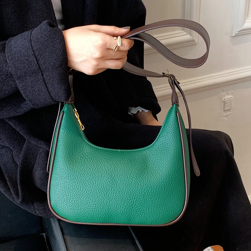 Half Moon Armpit Shoulder Bag Women 2021 Cute Solid Color Designer Handbags And Purses Female Travel PU Leather Totes Sac A Main
Half Moon Armpit Shoulder Bag Women 2021 Cute Solid Color Designer Handbags And Purses Female Travel PU Leather Totes Sac A Main