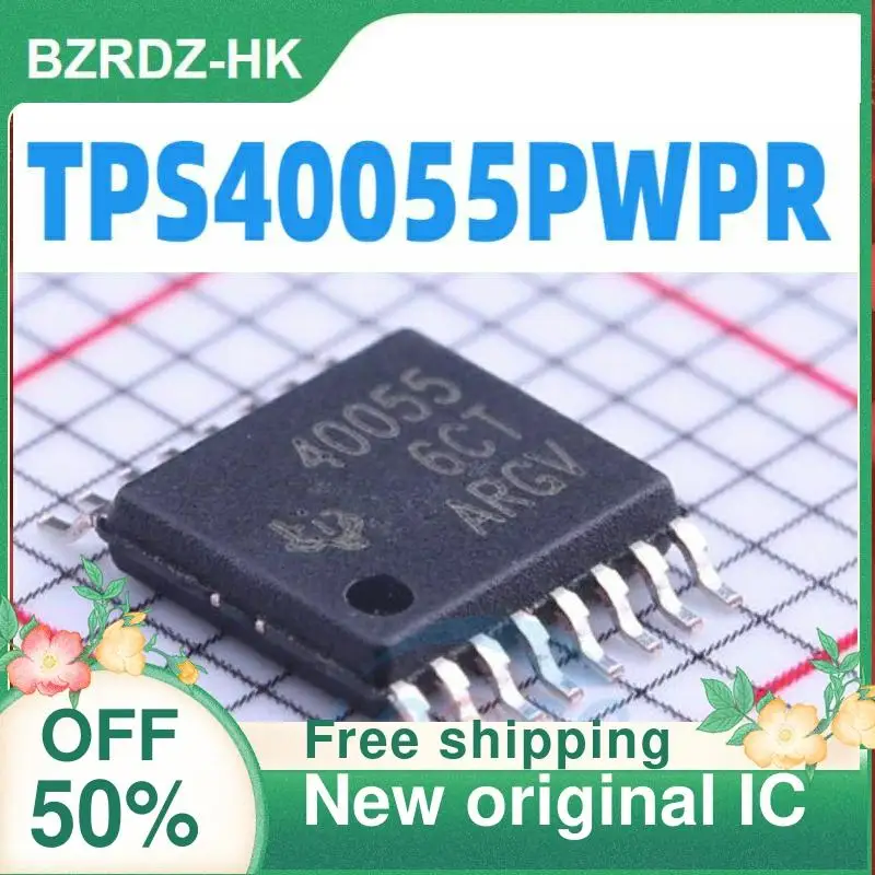 Контроллер синхронной декомпрессии TPS40055PWPR TPS40055PWP 40055 TSSOP16, 1-20 шт.
Контроллер синхронной декомпрессии TPS40055PWPR TPS40055PWP 40055 TSSOP16, 1-20 шт.