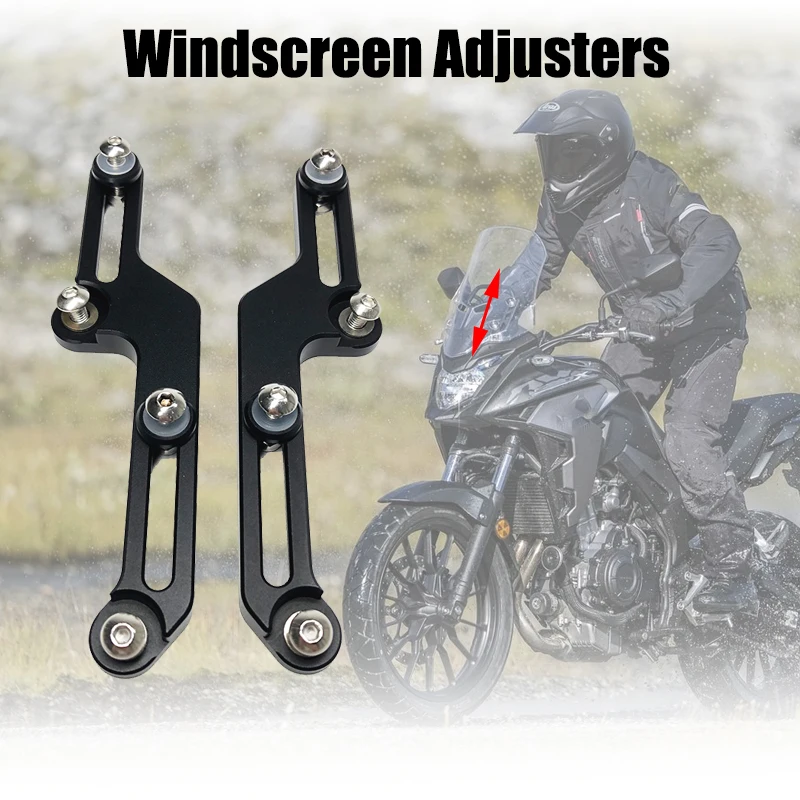 For HONDA CB500X CB500 X CB 500X 2017 2018 2019 2020 Motorcycle CNC Windscreen Adjusters Airflow Adjustable Windshield Bracket
For HONDA CB500X CB500 X CB 500X 2017 2018 2019 2020 Motorcycle CNC Windscreen Adjusters Airflow Adjustable Windshield Bracket