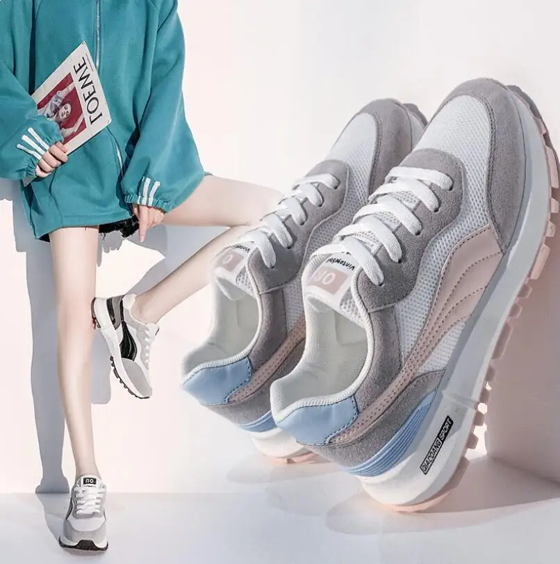 Women's sneakers Mesh of Pleasant Shoe Student Flat Shoes-Style Casual Sports Shoes Square Dance Shoes Walking shoes
Women's sneakers Mesh of Pleasant Shoe Student Flat Shoes-Style Casual Sports Shoes Square Dance Shoes Walking shoes