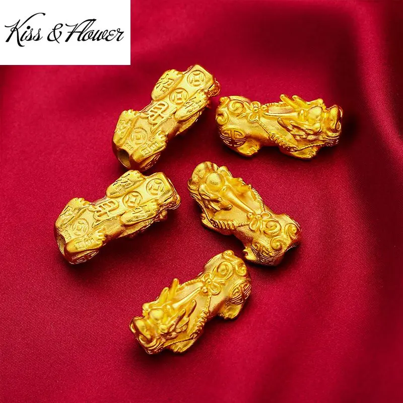 KISS&FLOWER PD58 2022 Fine Jewelry Wholesale Fashion Woman Man Birthday Wedding Gift Vintage PIXIU 24KT Gold Pendant Charm 1PC
KISS&FLOWER PD58 2022 Fine Jewelry Wholesale Fashion Woman Man Birthday Wedding Gift Vintage PIXIU 24KT Gold Pendant Charm 1PC
