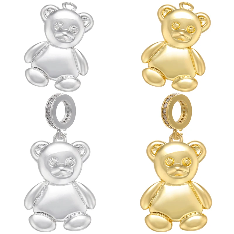 ZHUKOU NEW gold color Bear charms DIY Handmade Earrings Necklace Jewelry Accessories Supply Pendant Wholesale VD1022
ZHUKOU NEW gold color Bear charms DIY Handmade Earrings Necklace Jewelry Accessories Supply Pendant Wholesale VD1022
