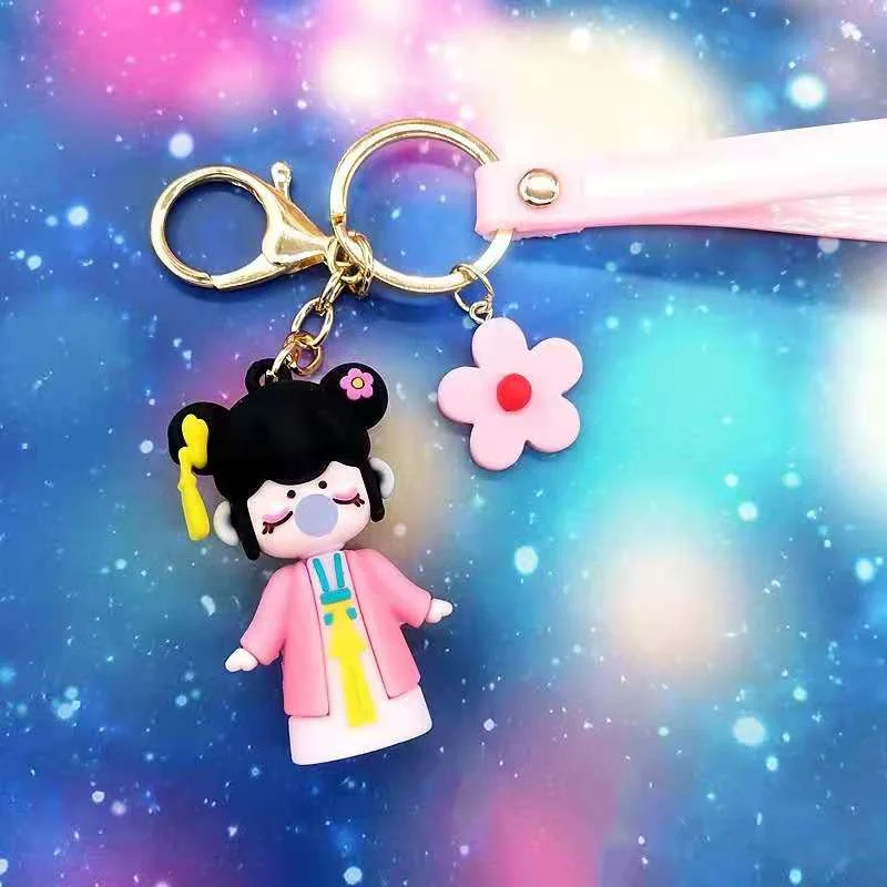 10pcs Hot Sale Cute Flower Fairy Series Pvc Keychain Female Diy Earphone Box School Bag Jewelry Pendants Holiday Gift Wholesales 
10pcs Hot Sale Cute Flower Fairy Series Pvc Keychain Female Diy Earphone Box School Bag Jewelry Pendants Holiday Gift Wholesales