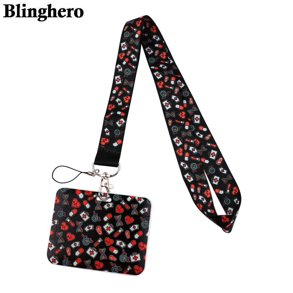 CB461 Cartoon Print Medical Lanyards Keychain Neck Strap Badge Holder Keyring for Doctors Nurses Friends
CB461 Cartoon Print Medical Lanyards Keychain Neck Strap Badge Holder Keyring for Doctors Nurses Friends