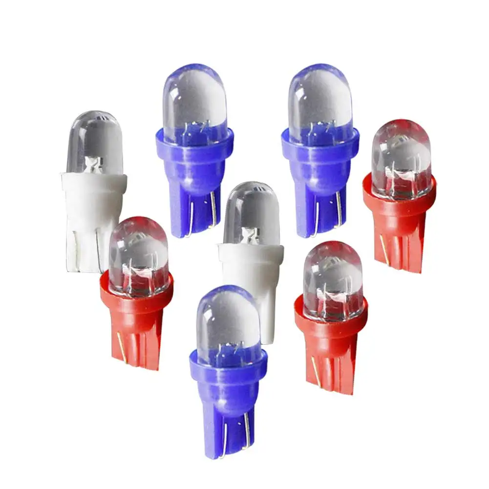 10pcs T10 LED Car Auto Wedge Light Side Dashboard Number Plate Lamp Bulb 12V RGB M8617
10pcs T10 LED Car Auto Wedge Light Side Dashboard Number Plate Lamp Bulb 12V RGB M8617