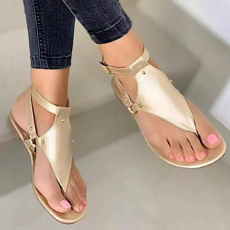 Sandals for Women Summer 2021 Fashion Rivet Casual Woman Soft Open Toe Flats Flip Flop Plus Size 43 Ladies Shoes Sandalias Mujer
Sandals for Women Summer 2021 Fashion Rivet Casual Woman Soft Open Toe Flats Flip Flop Plus Size 43 Ladies Shoes Sandalias Mujer