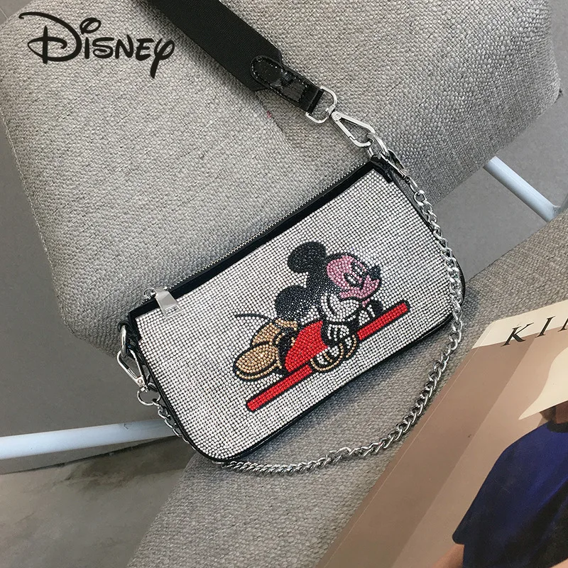 Сумка через плечо Disney Fashion Full стразы, Микки Маус, Многофункциональная Универсальная женская сумка-мессенджер на одно плечо большой вместимо...
Сумка через плечо Disney Fashion Full стразы, Микки Маус, Многофункциональная Универсальная женская сумка-мессенджер на одно плечо большой вместимо...