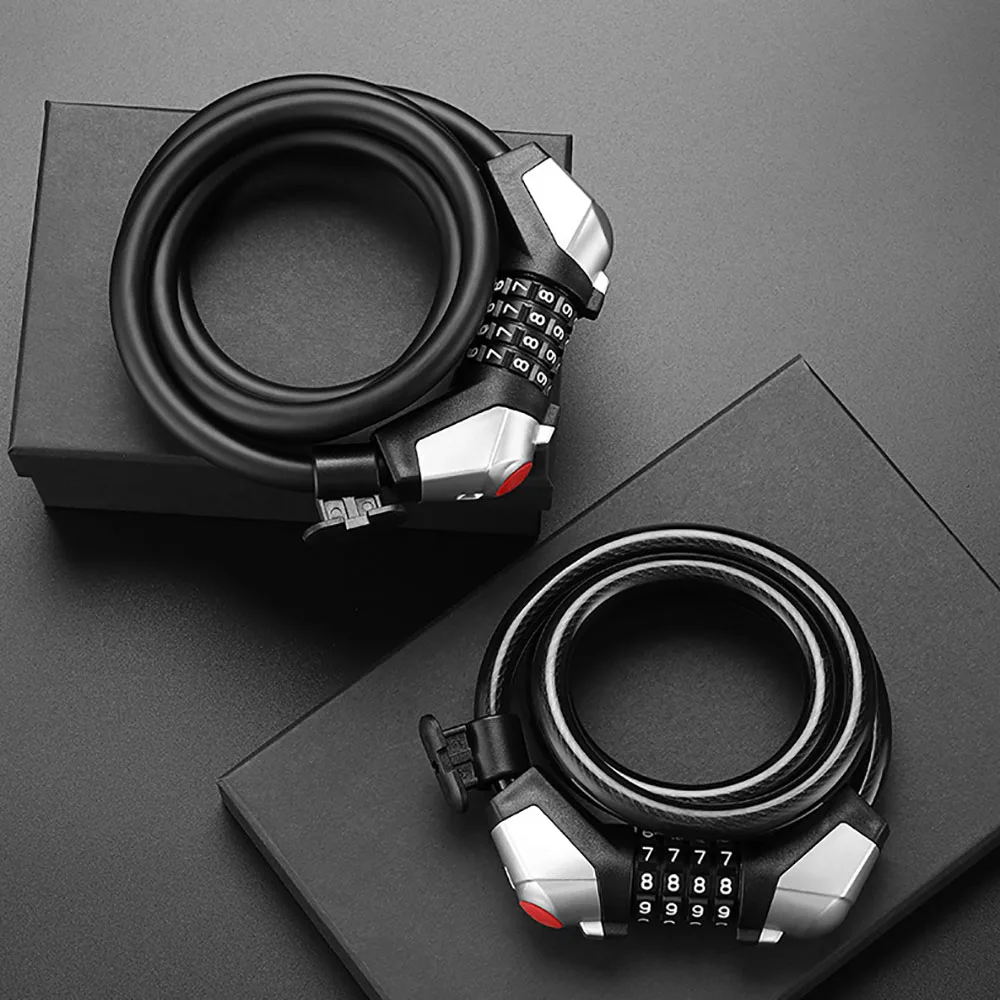 4 Digit Password Bicycle Lock With Light Anti-theft Smart Protective Cycling Chain Lock Mountain Road Bike Security Lock
4 Digit Password Bicycle Lock With Light Anti-theft Smart Protective Cycling Chain Lock Mountain Road Bike Security Lock