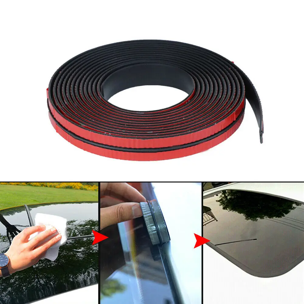 Car Windshield Roof Seal Noise Insulation Rubber Strip Sticker 2CMx2M Window And Windshield Sealing Sound Noise Insulation
Car Windshield Roof Seal Noise Insulation Rubber Strip Sticker 2CMx2M Window And Windshield Sealing Sound Noise Insulation