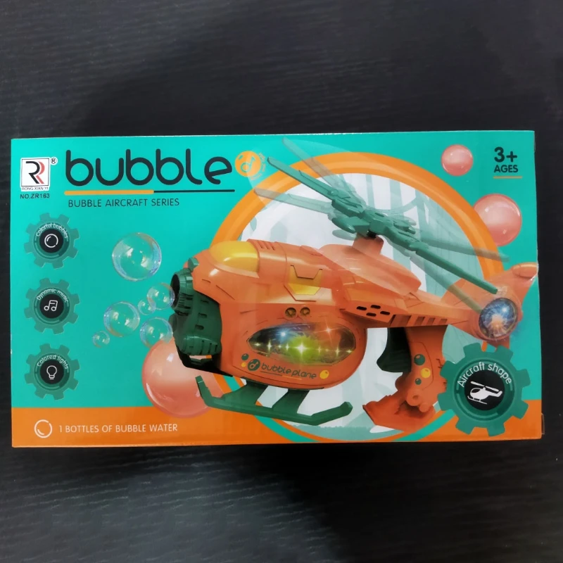 Electric Airplane Bubble Machine Music Lighting Toys Automatic Bubble Maker Kids Children Gifts
Electric Airplane Bubble Machine Music Lighting Toys Automatic Bubble Maker Kids Children Gifts