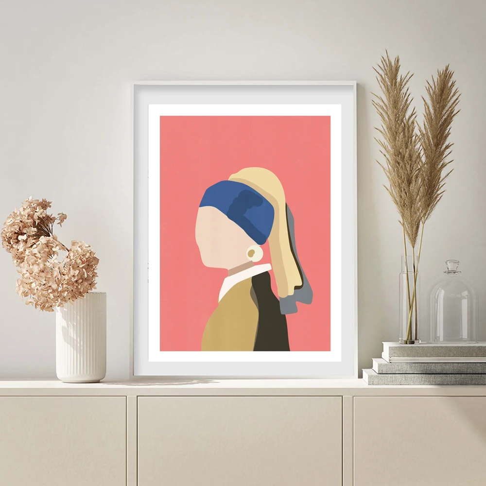 Girl With Pearl Earring Poster Abstract Canvas Painting Minimalist Art Ptint Nordic Wall Picture For Living Room Home Décor
Girl With Pearl Earring Poster Abstract Canvas Painting Minimalist Art Ptint Nordic Wall Picture For Living Room Home Décor