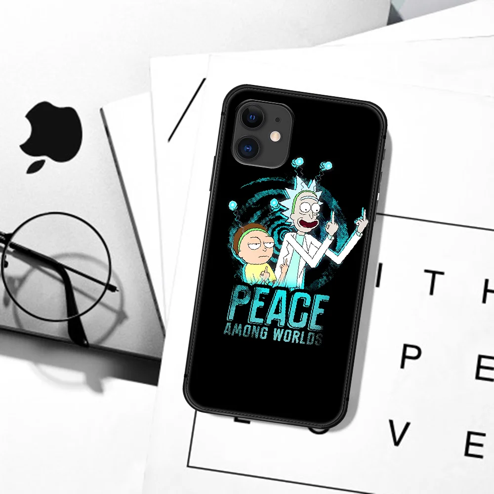 Ricks Cartoon Mortys Funny Phone Case For iPhone 5 5S SE 2020 6 6S 7 8 Plus 11 12 Mini X XS XR Pro Max black Hoesjes Trend
Ricks Cartoon Mortys Funny Phone Case For iPhone 5 5S SE 2020 6 6S 7 8 Plus 11 12 Mini X XS XR Pro Max black Hoesjes Trend